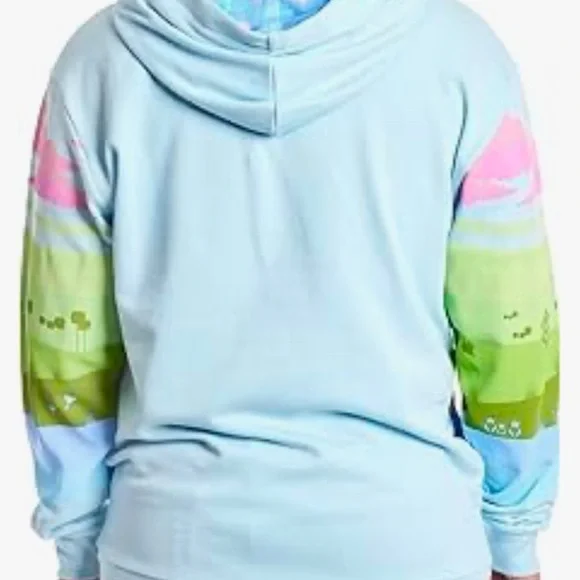 Loungefly NWT DISNEY SLEEPING BEAUTY CASTLE UNISEX HOODIE size xxLarge - Picture 7 of 8